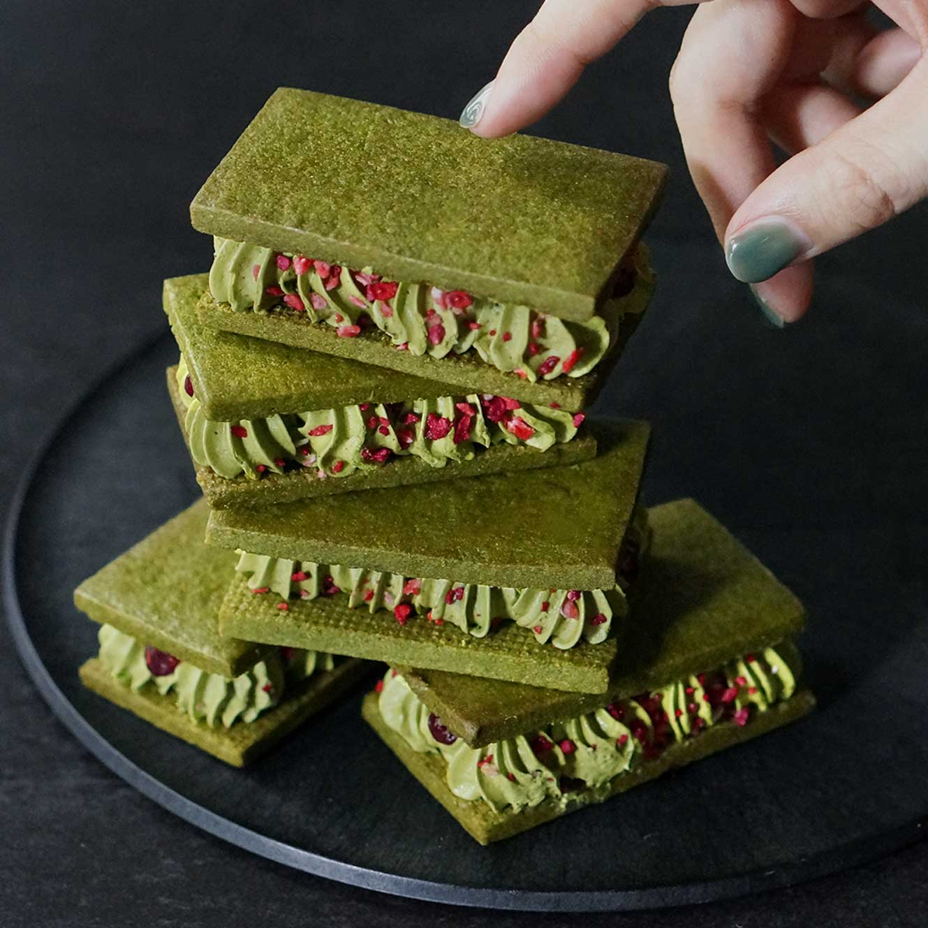 宇治抹茶バターサンド