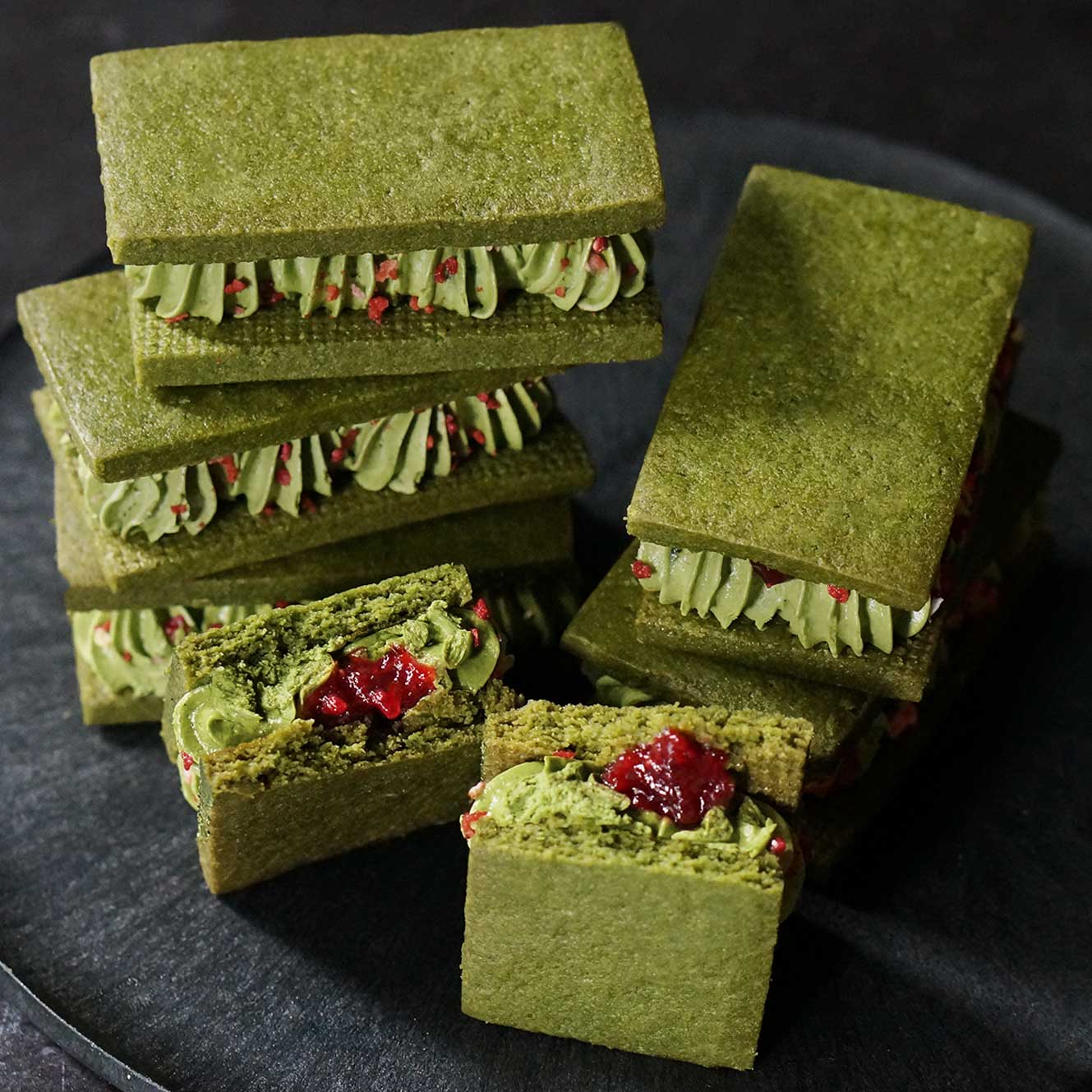 宇治抹茶バターサンド
