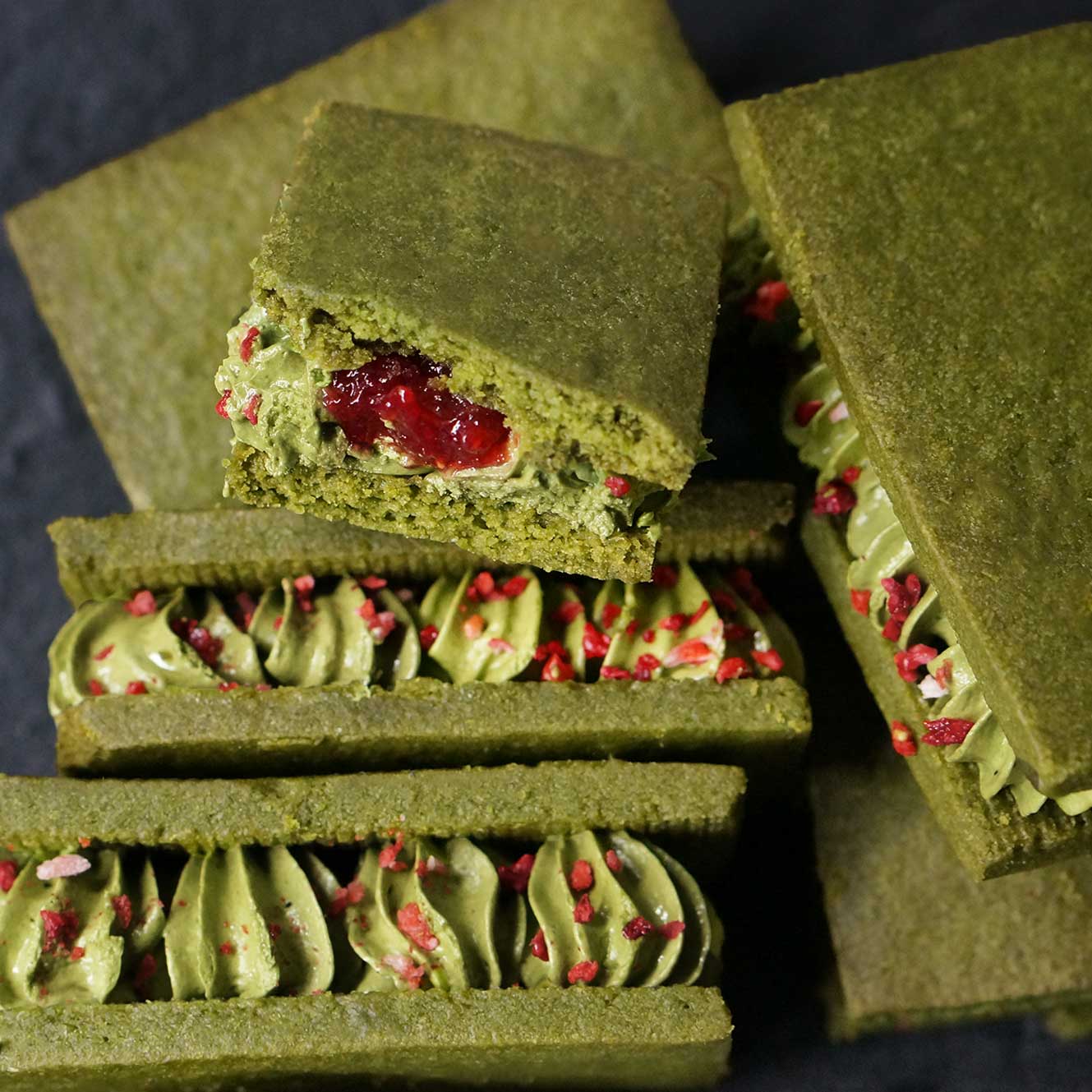 宇治抹茶バターサンド