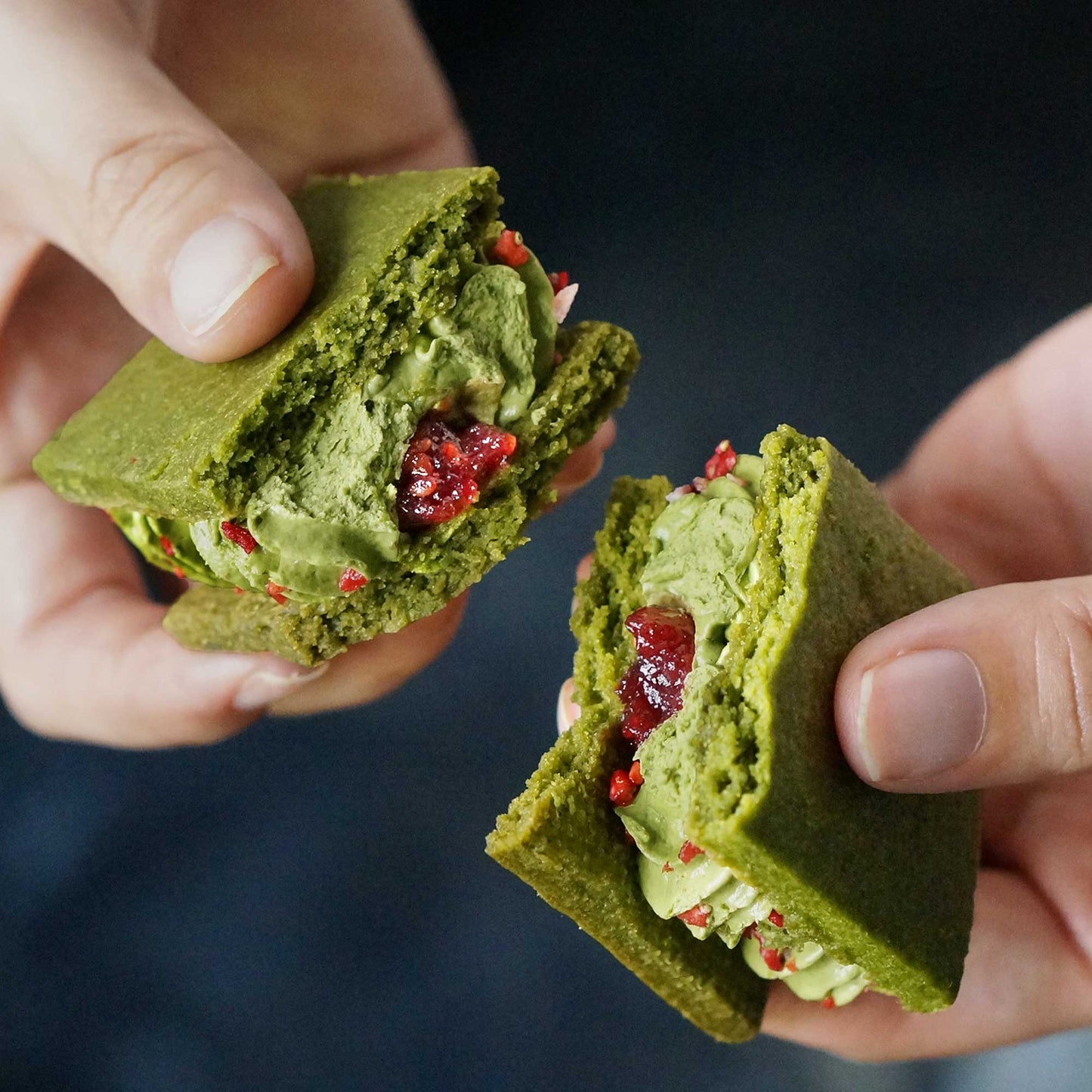 宇治抹茶バターサンド