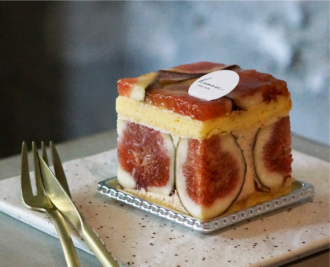 いちじくのショートケーキ