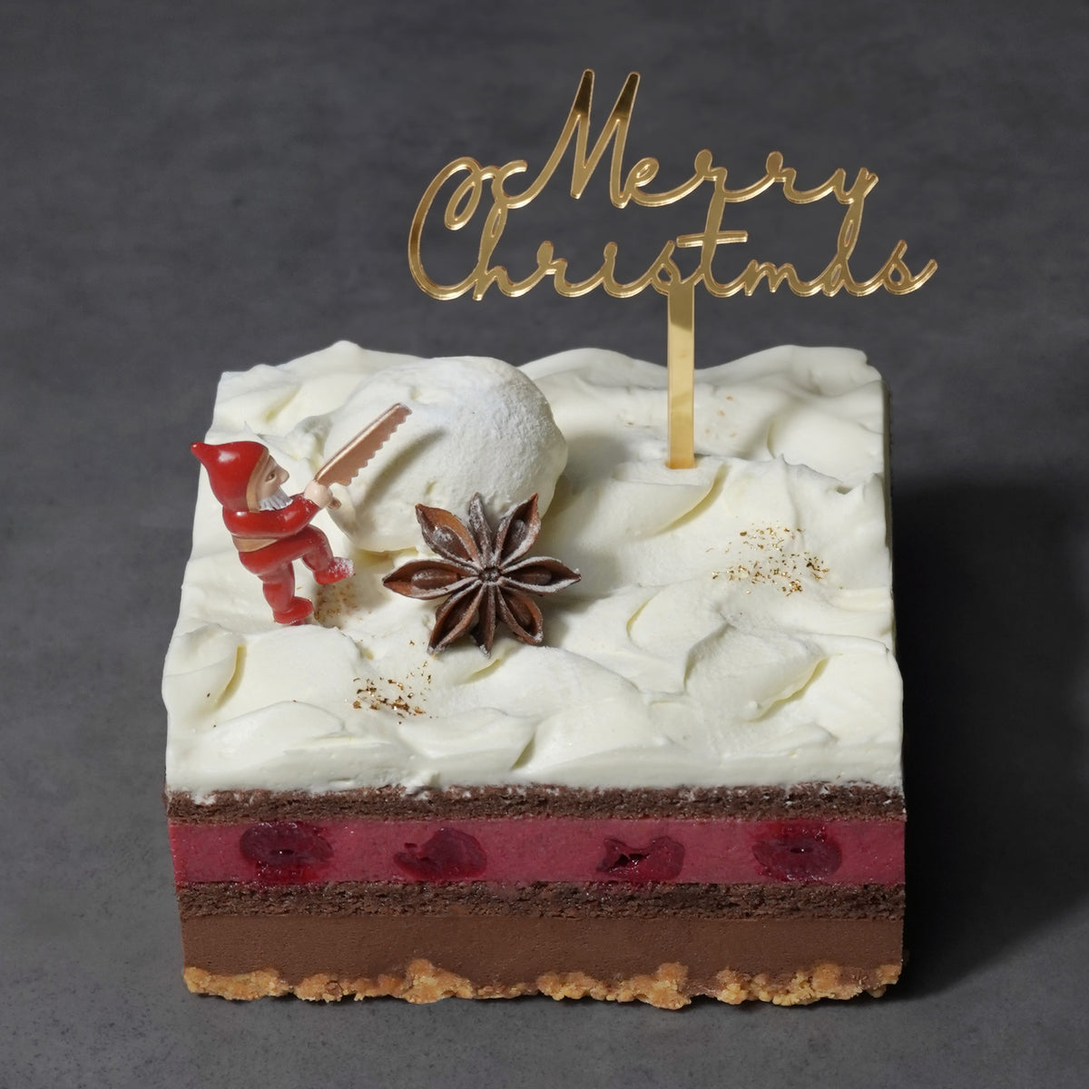 【11/2(月)20:00発売】クリスマスケーキ チムチェリー (冷凍配送)