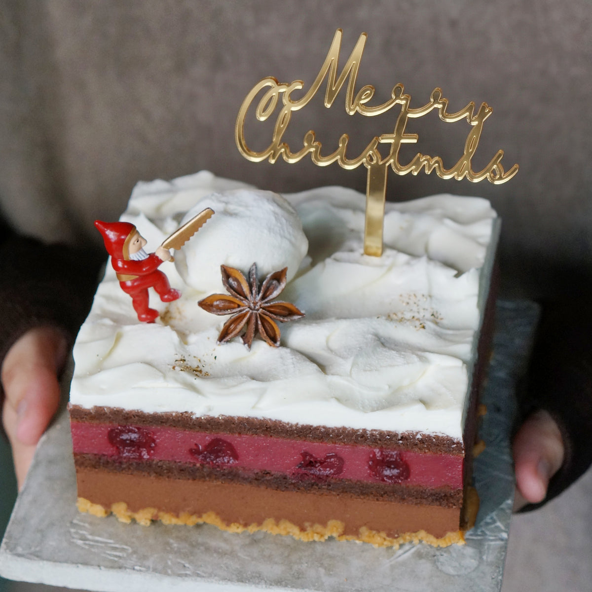 【11/2(月)20:00発売】クリスマスケーキ チムチェリー (冷凍配送)