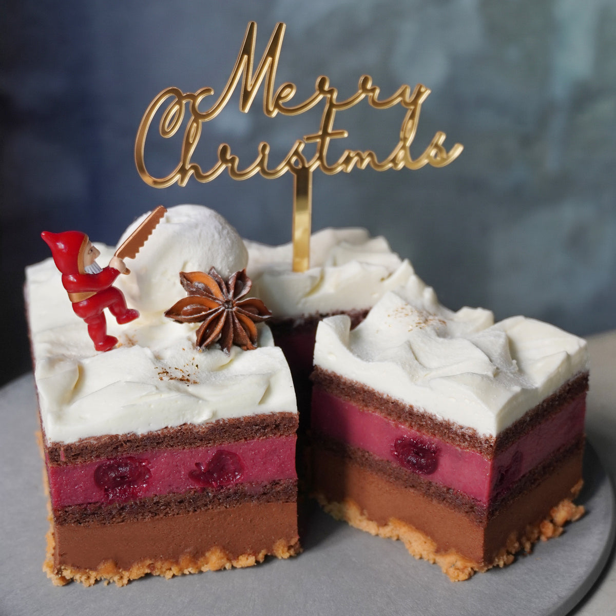 【11/2(月)20:00発売】クリスマスケーキ チムチェリー (冷凍配送)