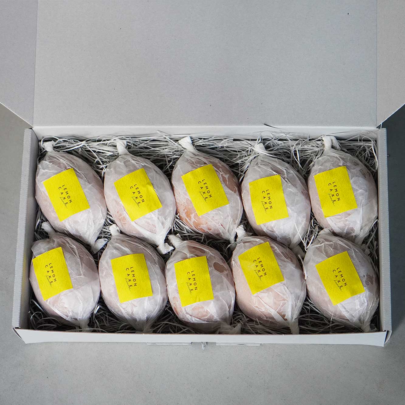 【早割10%OFF対象商品】米粉のレモンケーキ 10個入 (冷凍配送)